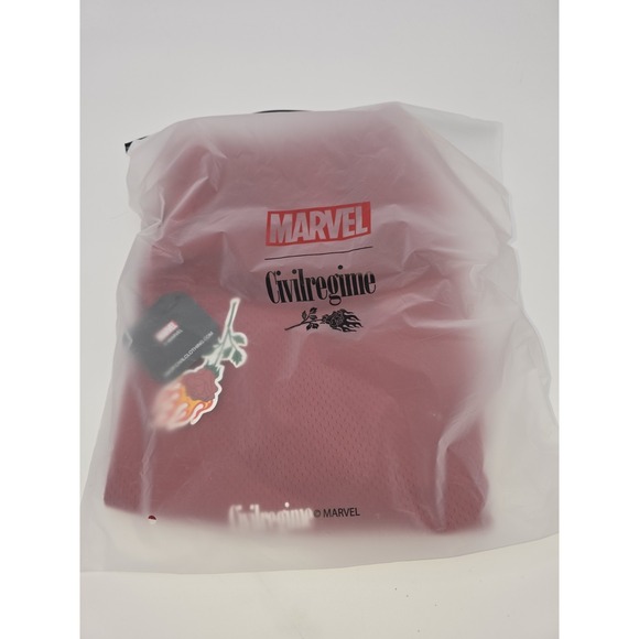Deadpool X Civil Regime Marvel Red Mesh Shorts 3XL New In Original Packaging - Picture 6 of 11